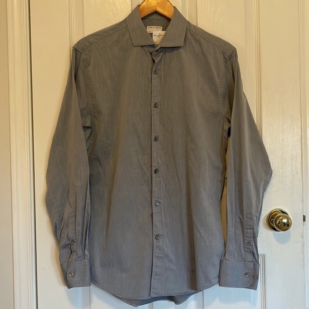 TIGER OF SWEDEN Farrell 5 Slim-Fit Shirt Men's Button Down 41 Dress shirt